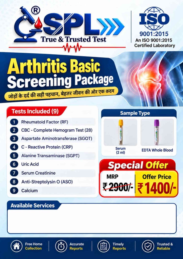 Arthritis  Basic Screening