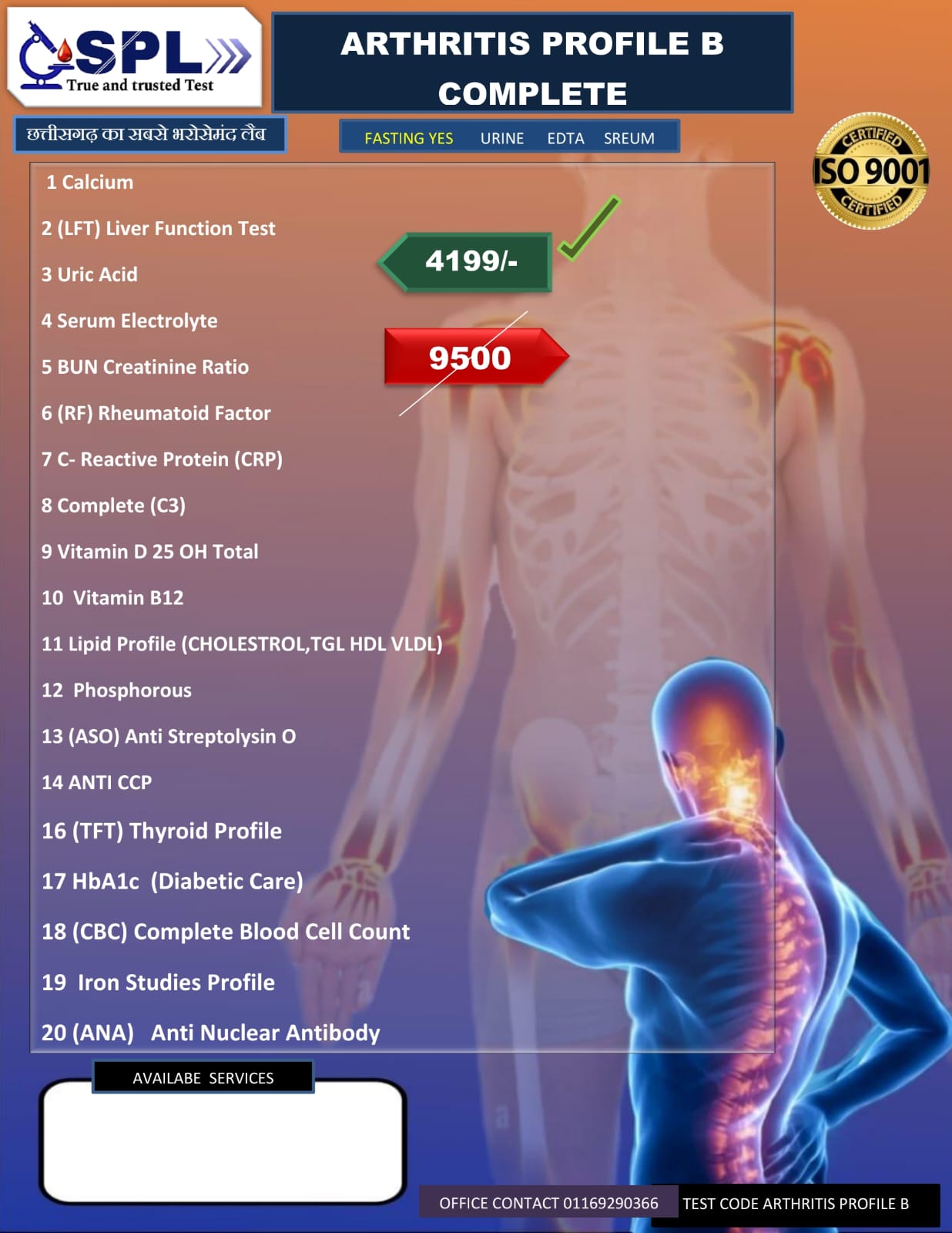 Arthritis Profile B Complete