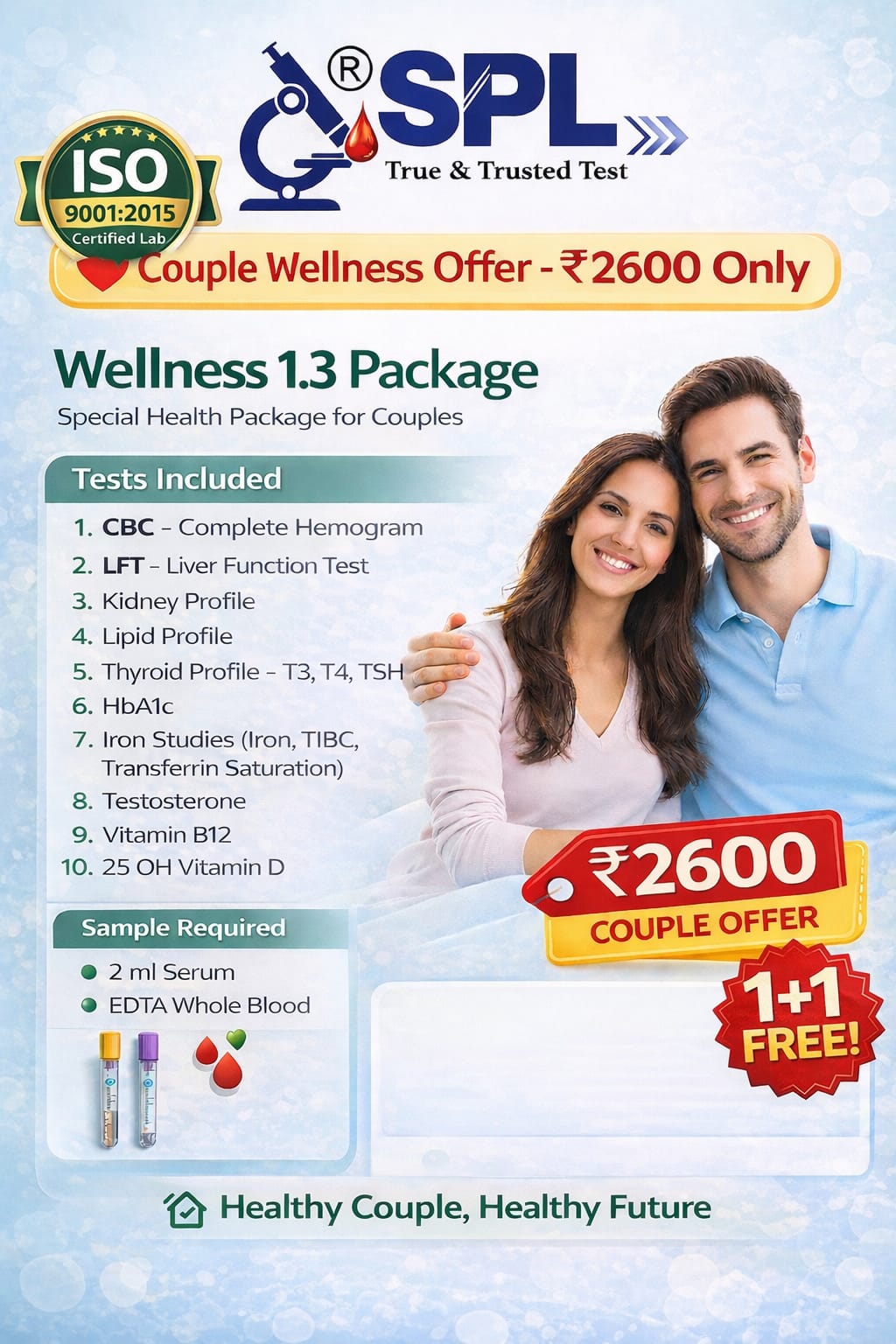SPL Couple Wellness 1.3 (1+1) Full body